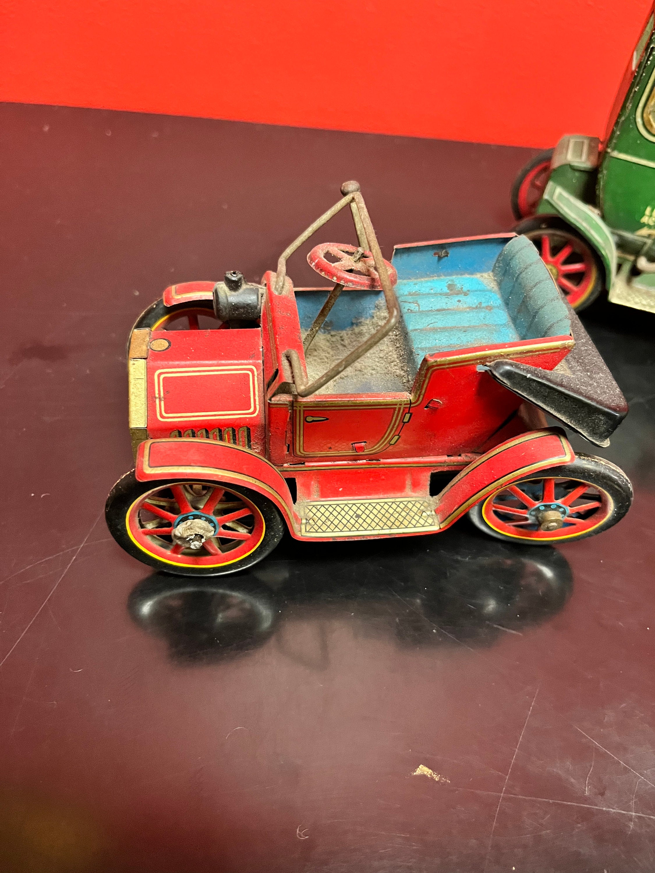 🚗 Ancienne Voiture En Tôle ML – Jouet Vintage – Martinan Et Larnaude – Old Tin Toy