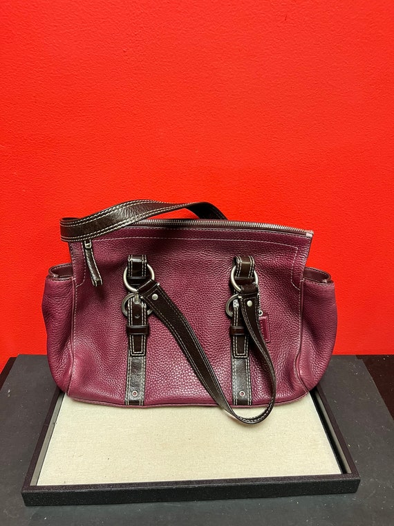 Buy Coach Handbag With OG Box & Dust Bag (Brown - 202) (J1589)
