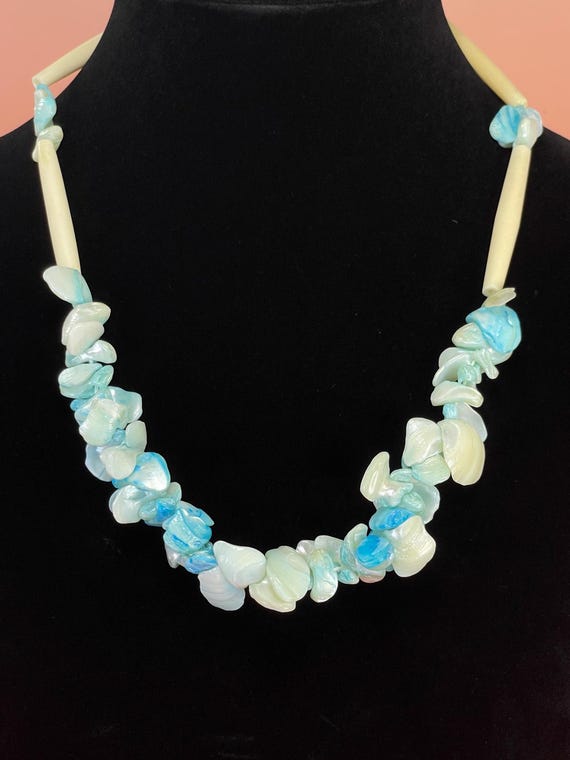 Colourful 22 inch Shell Necklace - image 2