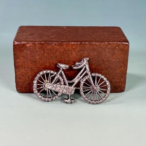 Sterlingzilveren fietsbroche
