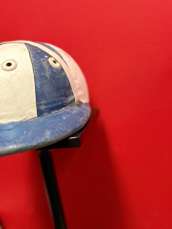 1930年代頃のニューヨークヤンキースの野球ヘルメット（中古品