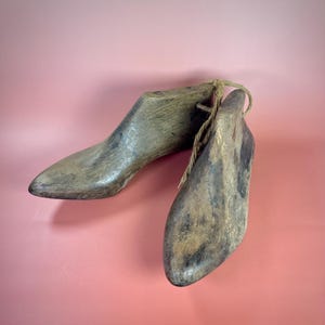 Antique Wooden Shoe Molds