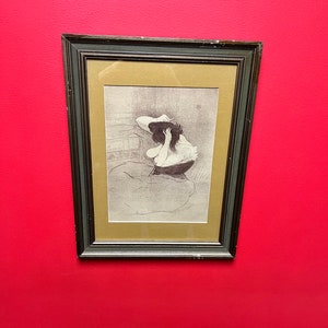 Early 17 x 14 Marc Chagall print in lovely frame