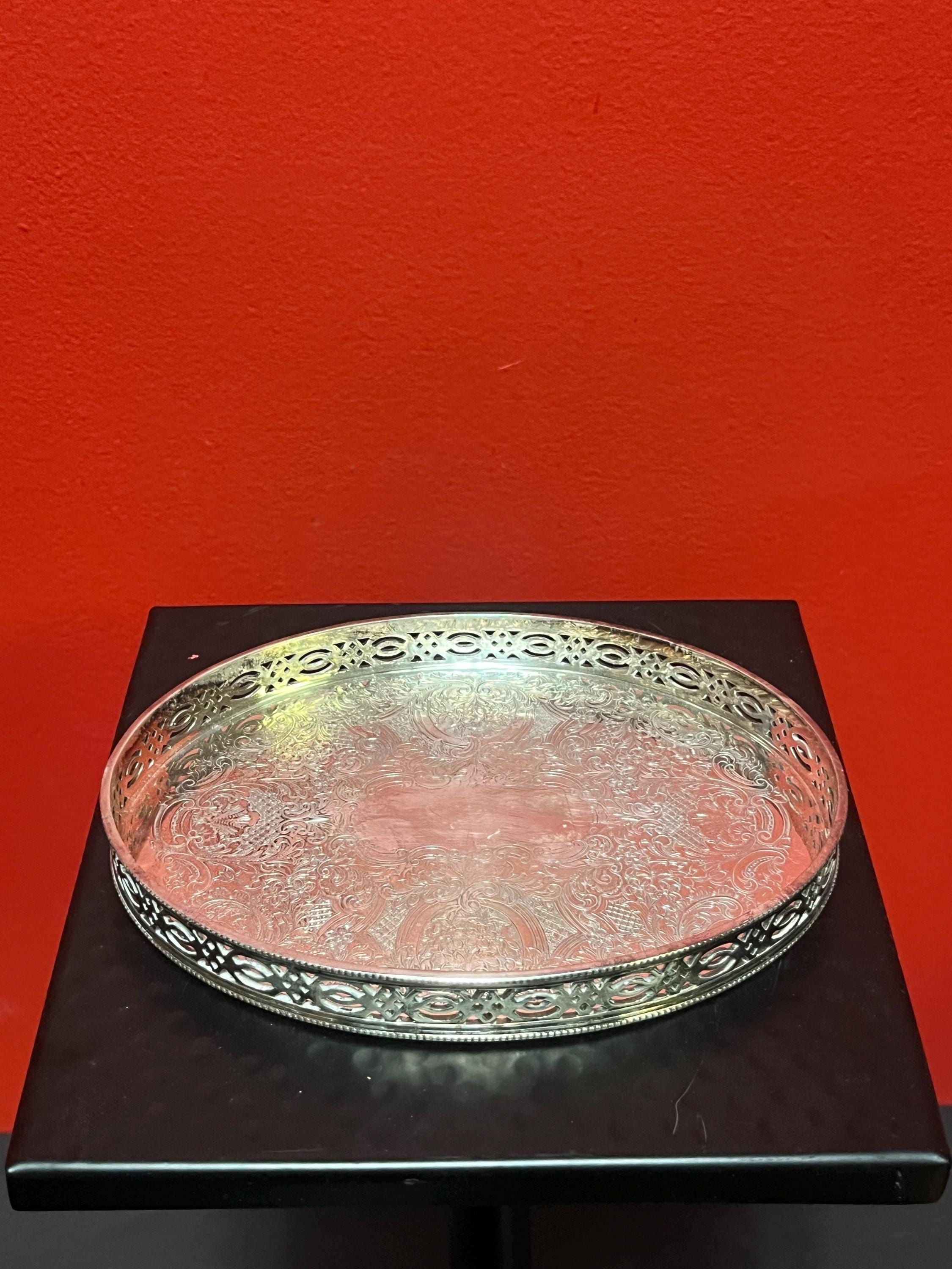 English Silver Tray - Etsy English Silver Tray - Etsy