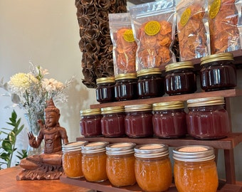 Organic Pomegranate Jelly: Small Batch Gourmet Food Gift