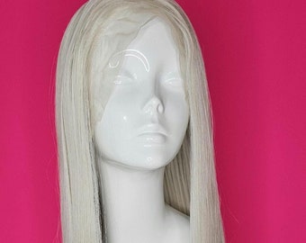 40-Inch Straight Synthetic Lace Front Wig |  Heat-Resistant | Drag Cosplay Style | Ready to Ship