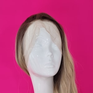 Ready to ship: Wavy Wig, Synthetic Wig Lace Front, Transparent Hd Lace Wig Heat Resistant, Synthetic Wig, Drag Wig, Cosplay Wig