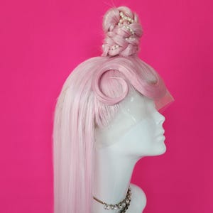 Made to order: Updo wig, Styled Wig, Synthetic Wig