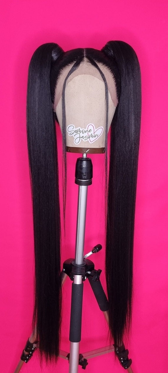 Fraulein Pigtail Wig Black Wigs Female Fraulein Pigtail Wig Black Wigs Female