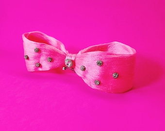 Handmade hair bows, hair accessories, hair bow, hair bow clip, personalised hair bow clip, oversized hair bow