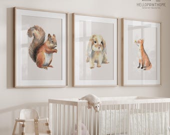 12 Animal Illustrations For Kids & Nursery Rooms