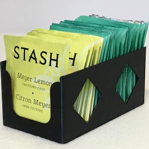 Tea Bag Organizer Holder,  Holds 20 Tea Bags,