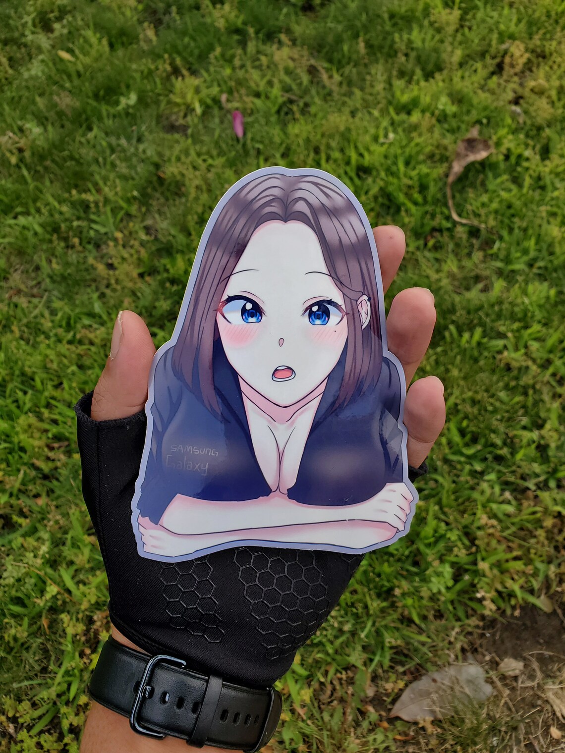 Samsung asistente sticker / samantha waifu / Sam sticker / | Etsy