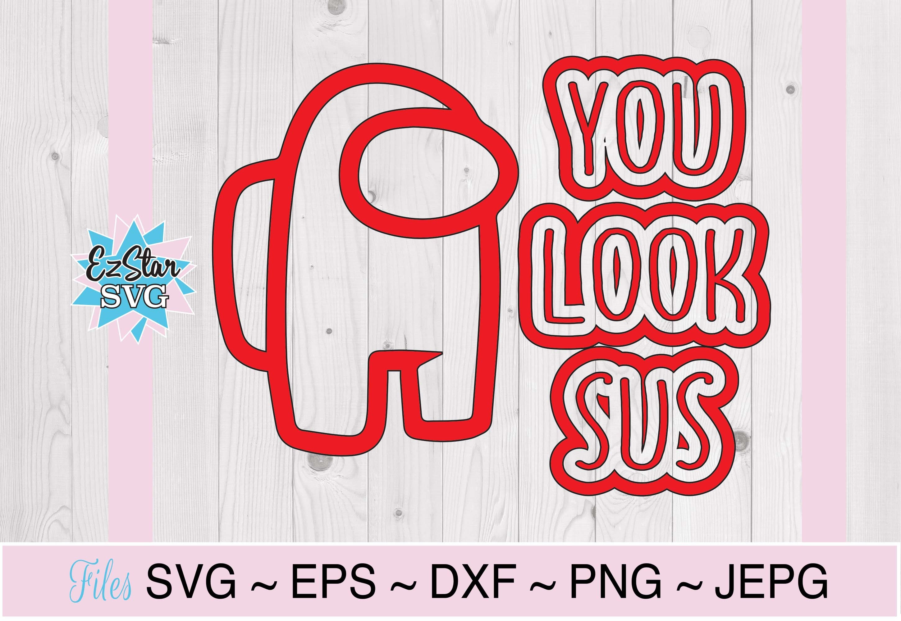 You look sus SVG PNG JPG