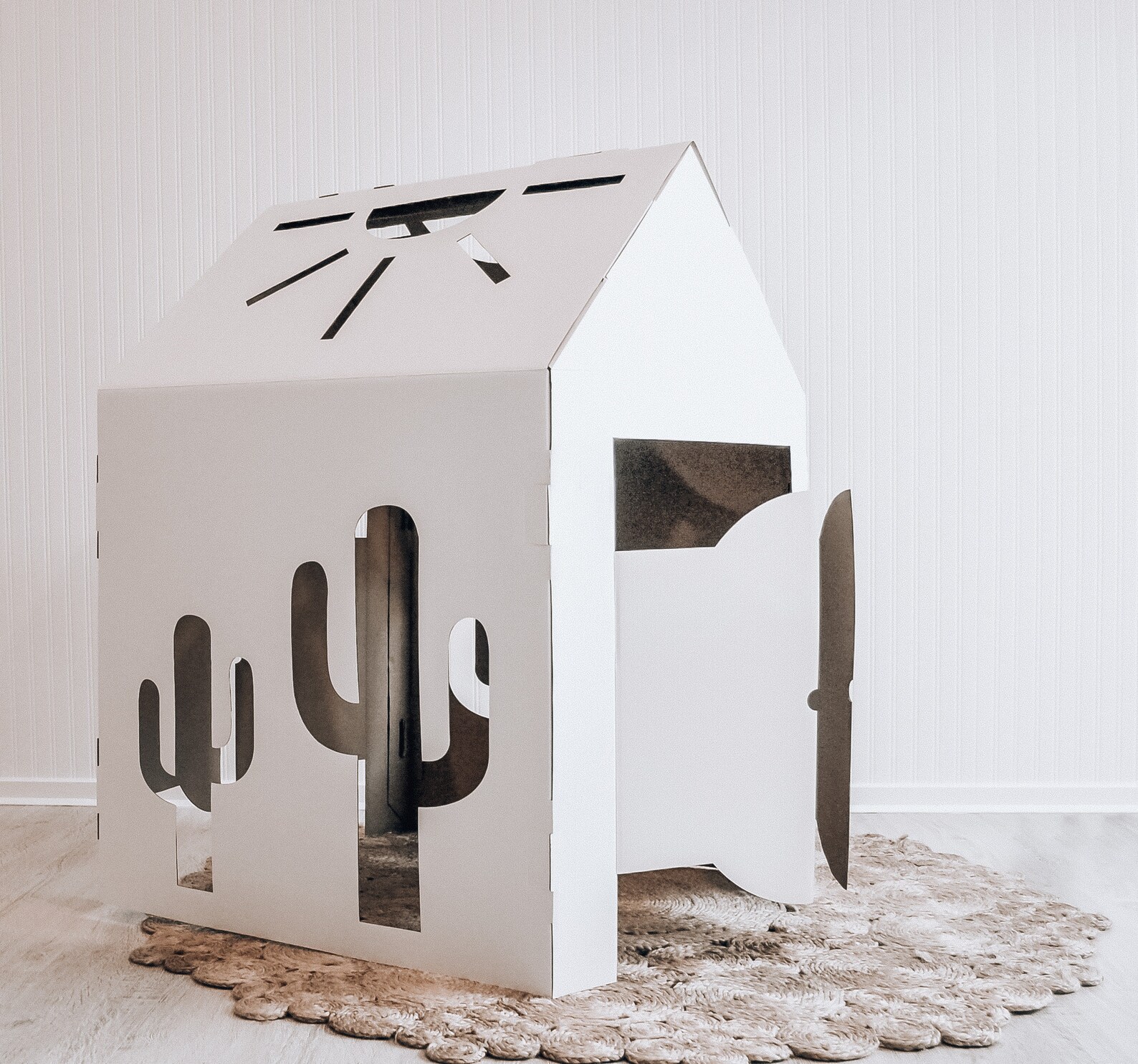 Cubby House Cardboard Cubby Children's Cubby Paint Etsy