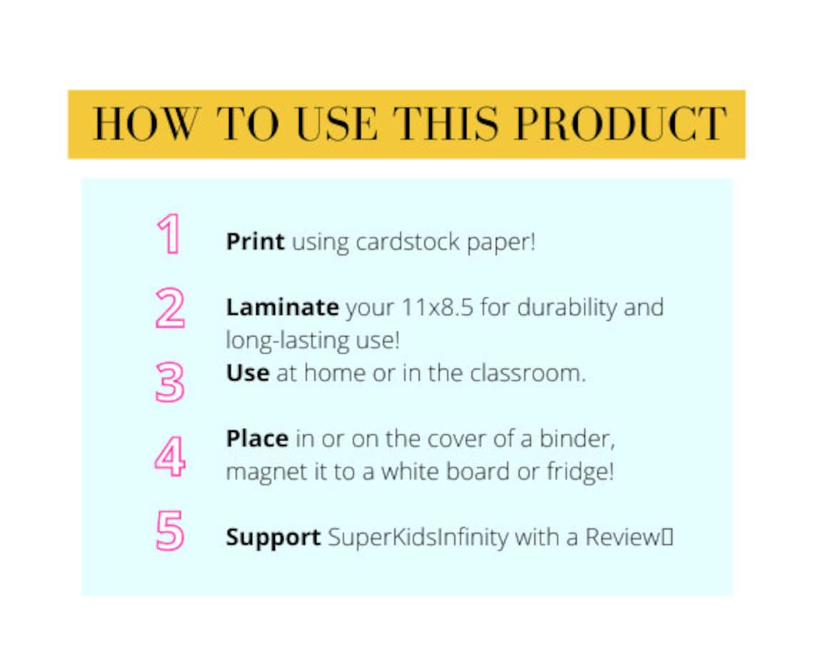 Autism Communication Chart, Visual Aid for Nonverbal Kids