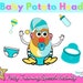 Baby Potato Head Printable Activity, Potato Head Activity, Toddler ...