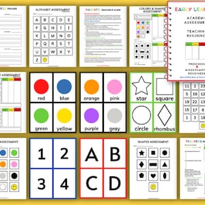 Preschool Learning Assessment, Autism Learning Assessment, Special Education Academic Assessment, School Readiness