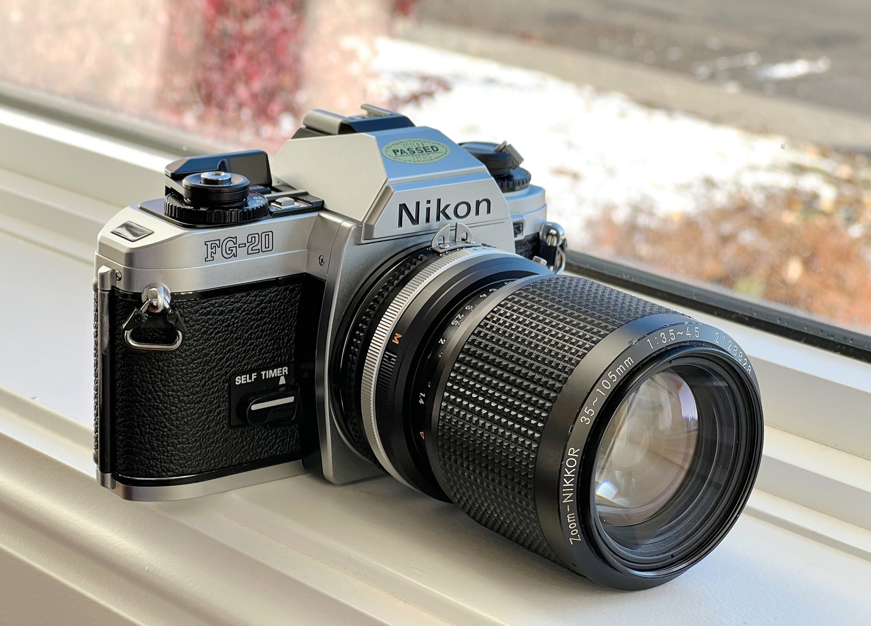 福袋】 Nikon FG-20 + Zoom NIKKOR 35-105mm 家電・スマホ・カメラ