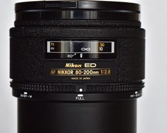 Nikon 80-200mm f/2.8 AF-D NIKKOR ED, tested, working! Mint condition