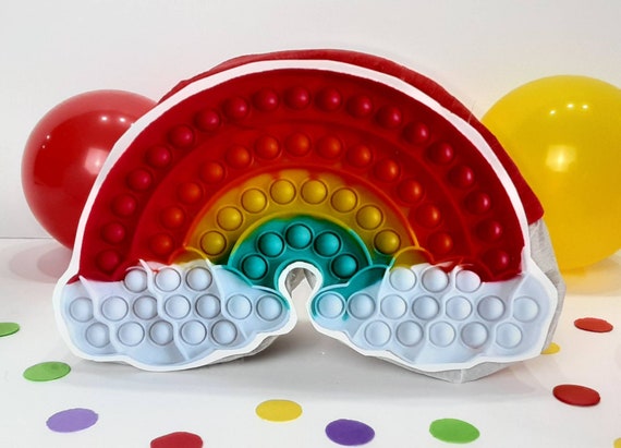 Cartón Un Popit Grande 10 Pack Pop It Candy Boxes Paquete Con 10