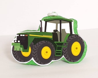 Tractor pinata tractor party birthday construction pinata construction party supplies construction party