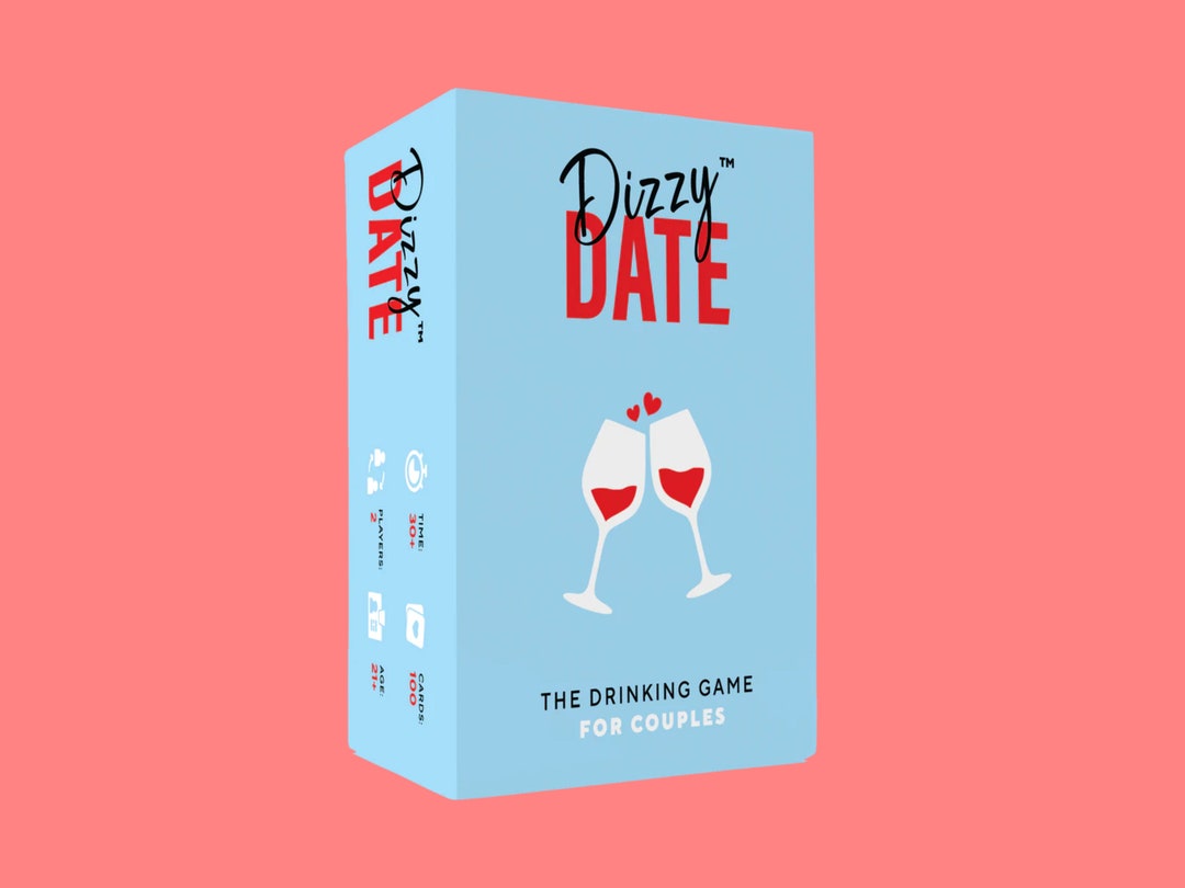 Dizzy Date Adult Drinking Game for Couples. Perfect Etsy