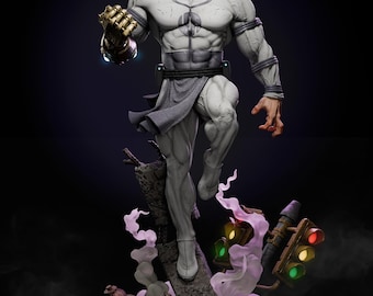 Conquest from Invincible -Fan Art, 3D Printed, Unpainted Model Kit. 1/6 Scale