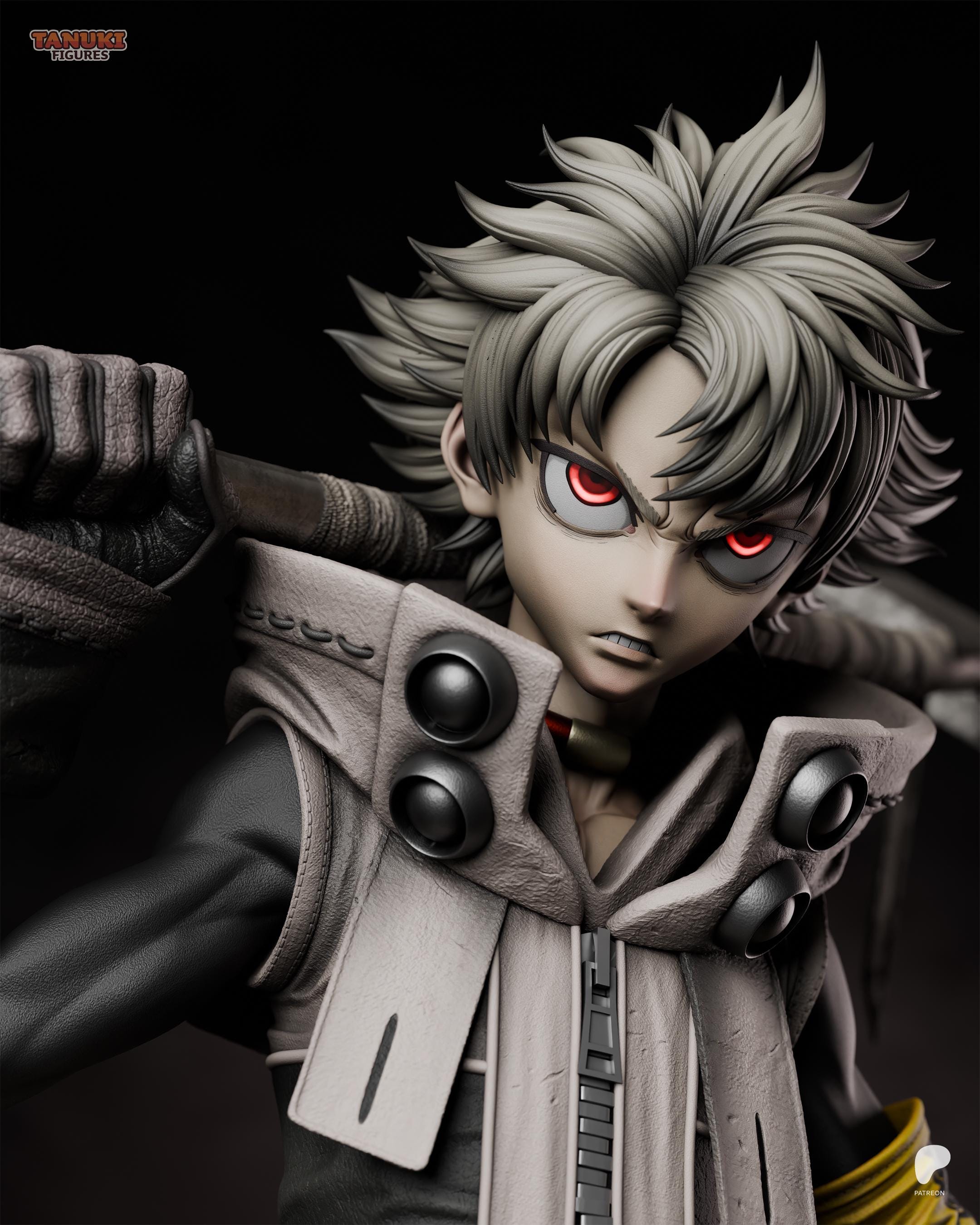 【限定品】ルド・シュアブレック ガレージキット 1/6 未塗装未組立 ガチアクタ Rudo Surebrec ジオラマ: ガチアクタ ファンアート、3D プリント