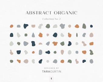 Abstract Modern Organic Shapes, Collection 2, Abstract Line Art, Hand Drawn Shapes, Organic Shapes, Shapes SVG, Organic Shapes SVG Bundle