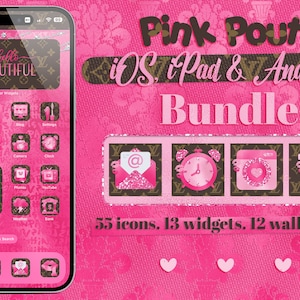 Pink Pout App Icons Bundle for iOS, iPad and Android