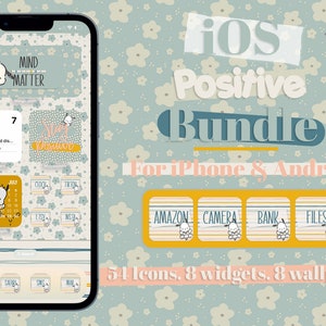 Positive app icons bundle