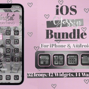 Gossip app icons bundle for iOS and Android