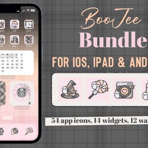 BooJee App icons bundle for iOS, iPad and android devices