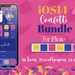 Confetti Ios Bundle | Etsy