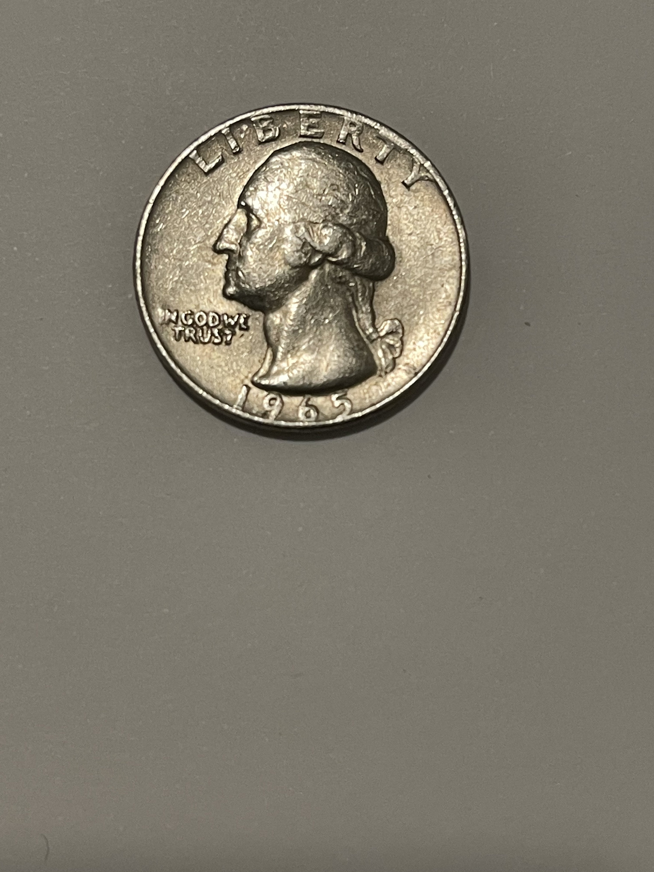 1965 Quarter Dollar Rare Etsy
