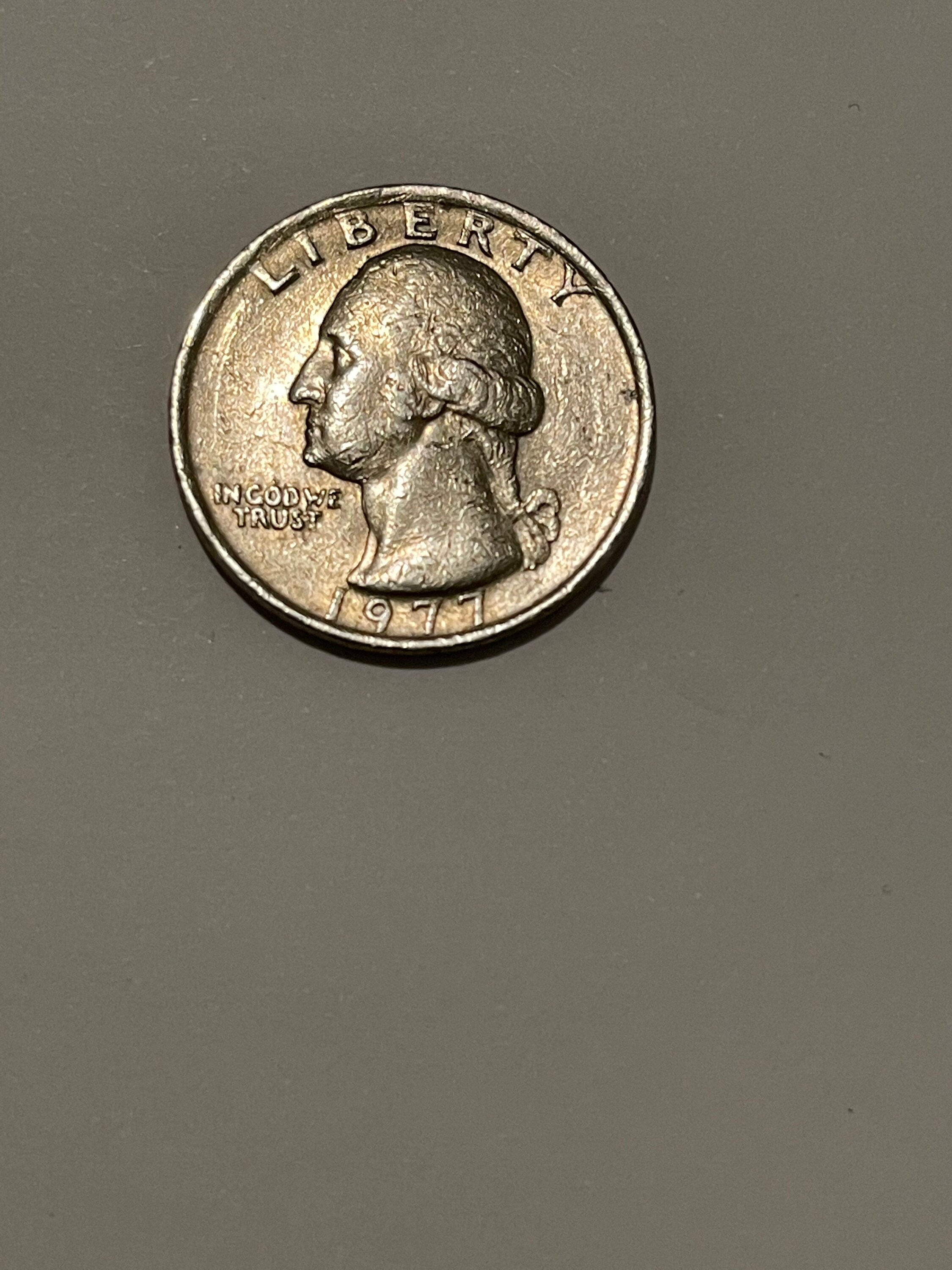 1977 D Quarter Dollar Etsy