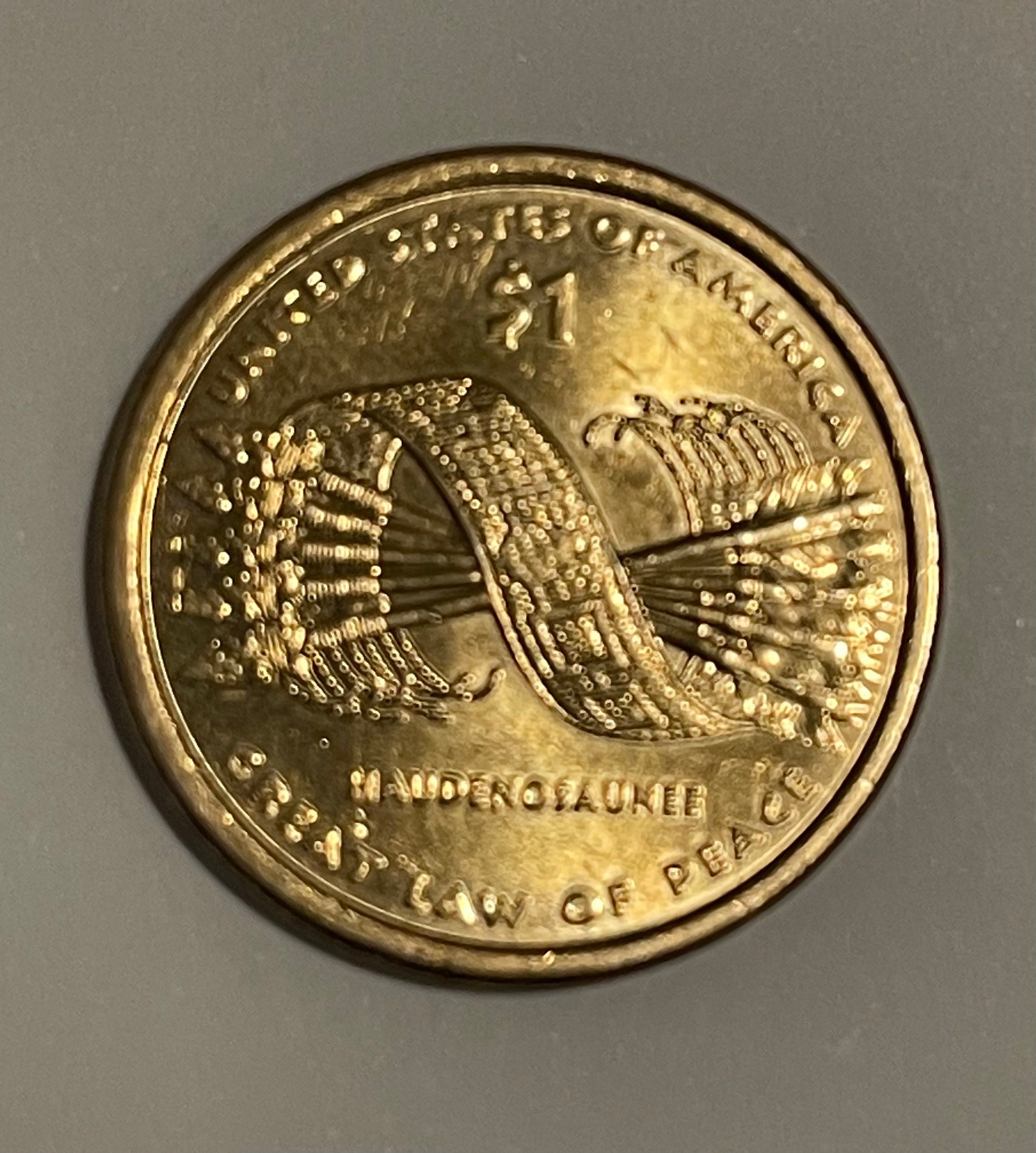 1 Dollar coin Haudenosaunee 2010 Etsy