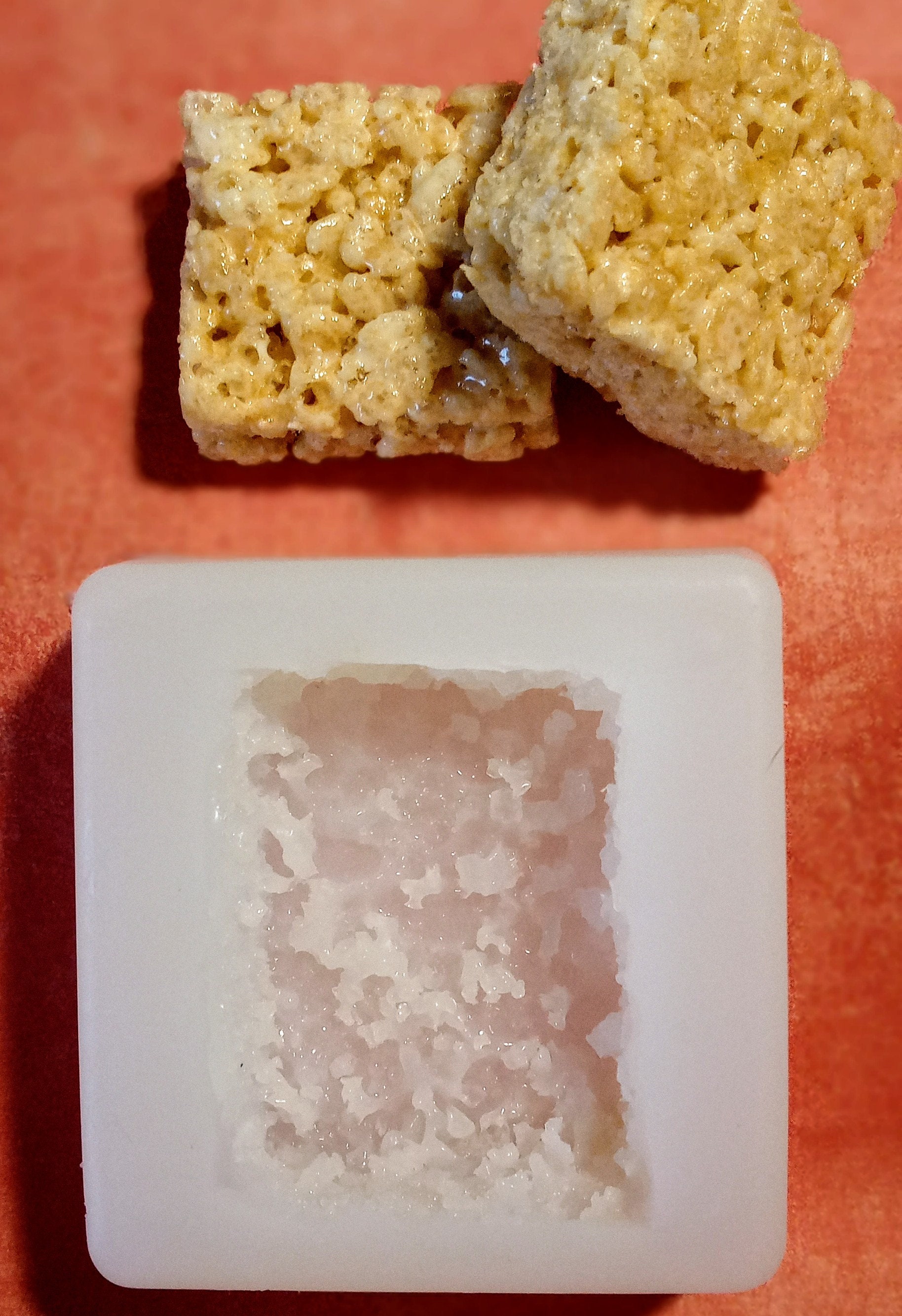 Rice Krispie Treats Type Mold Realistic Food Mold Rice Etsy
