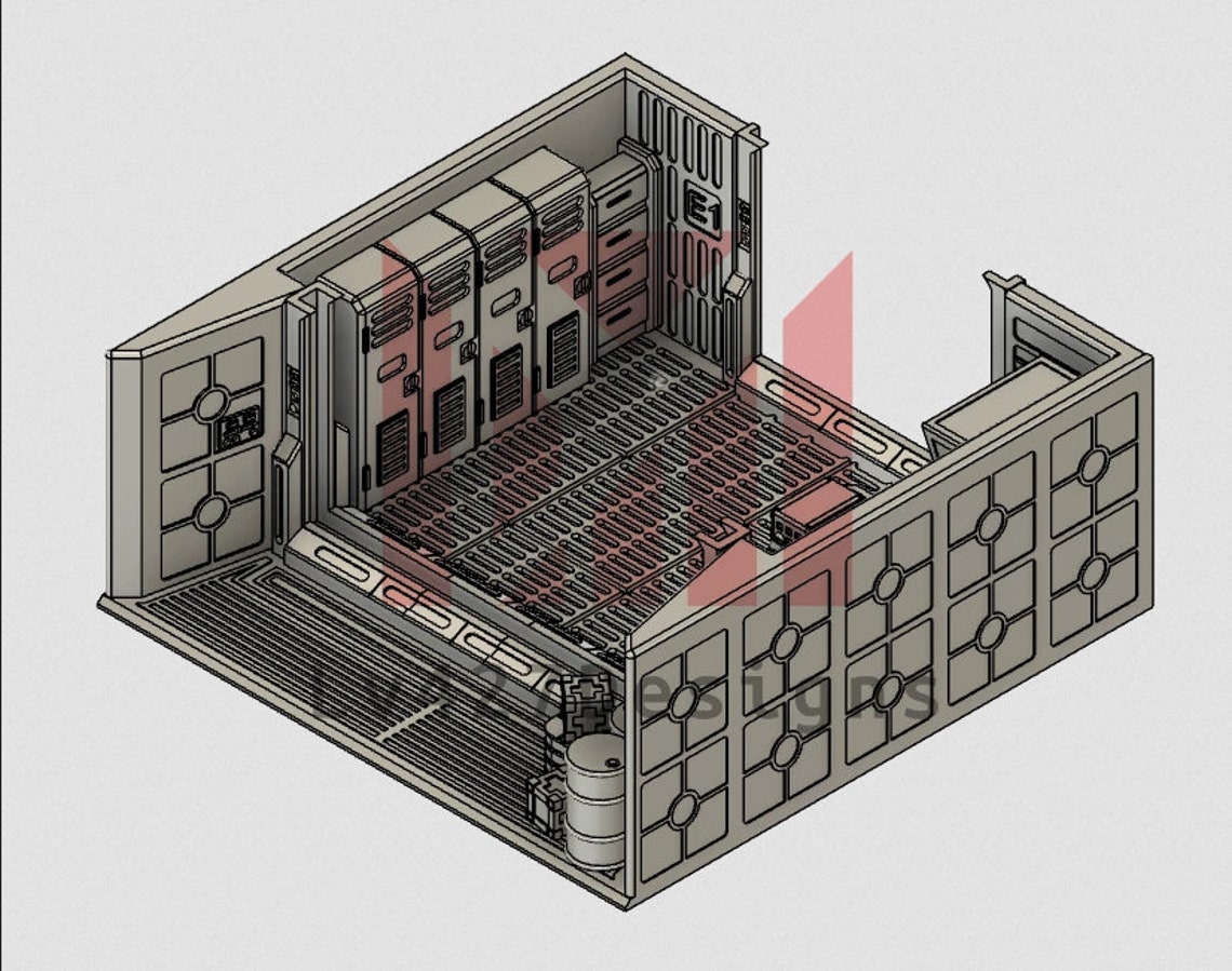 Airlock Entrance by LV427 Designs Etsy