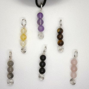 crystal bead necklace | wire wrapped necklace | crystal necklace | crystal pendant | wire wrapped pendant | round bead necklace | hippie