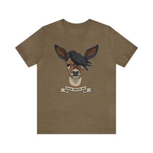 Edgar Antler Poe Unisex Jersey Short Sleeve Tee