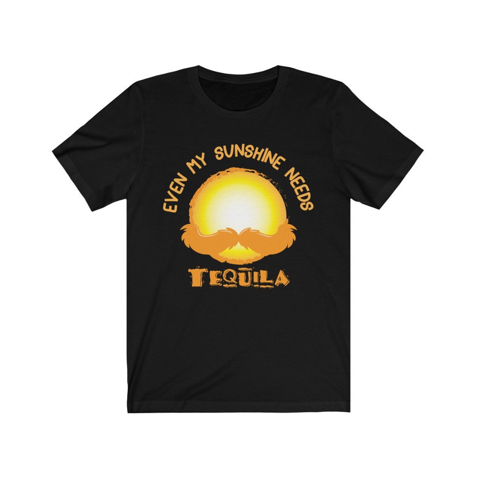 Tequila Sunrise Unisex Jersey Short Sleeve Tee Etsy