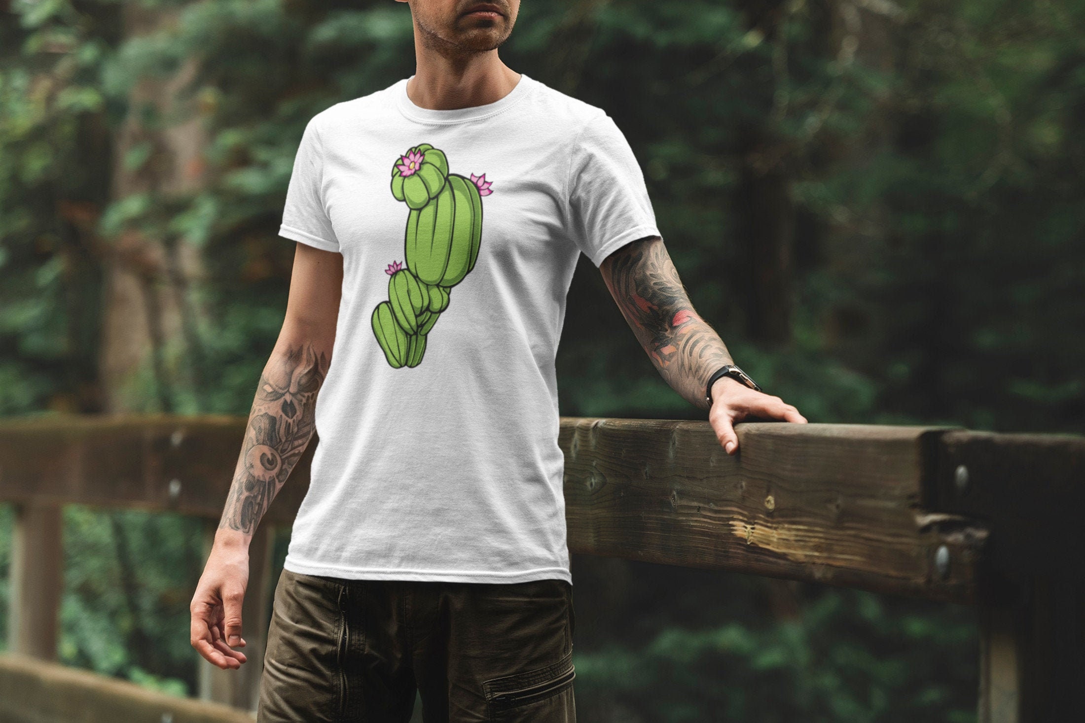 Chibi cactus Unisex Jersey Short Sleeve Tee