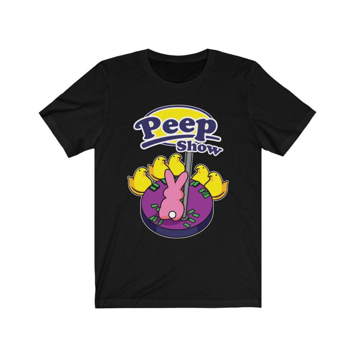It's a Peep Show Unisex Jersey Short Sleeve Tee - Etsy