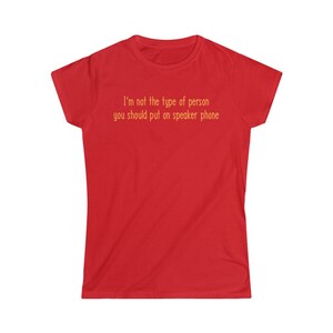 Speaker phone Women&#39;s Softstyle Tee