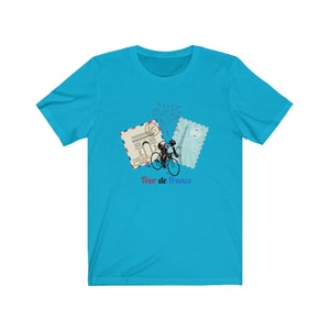 T-shirt Tour de France | Chemise Le Tour | Départ de cyclisme | Cadeau de vélo | Tshirt France | Français chemise | T-shirt Paris