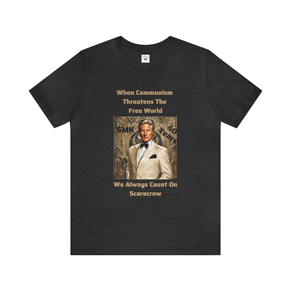 Scarecrow and Mrs. King 40th Anniversary T-Shirt  |  SMK 40th Tee  |  1980's T.V. T-Shirt