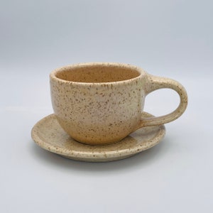 Latte Mug with Saucer