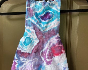 Geode Ice dye baby romper